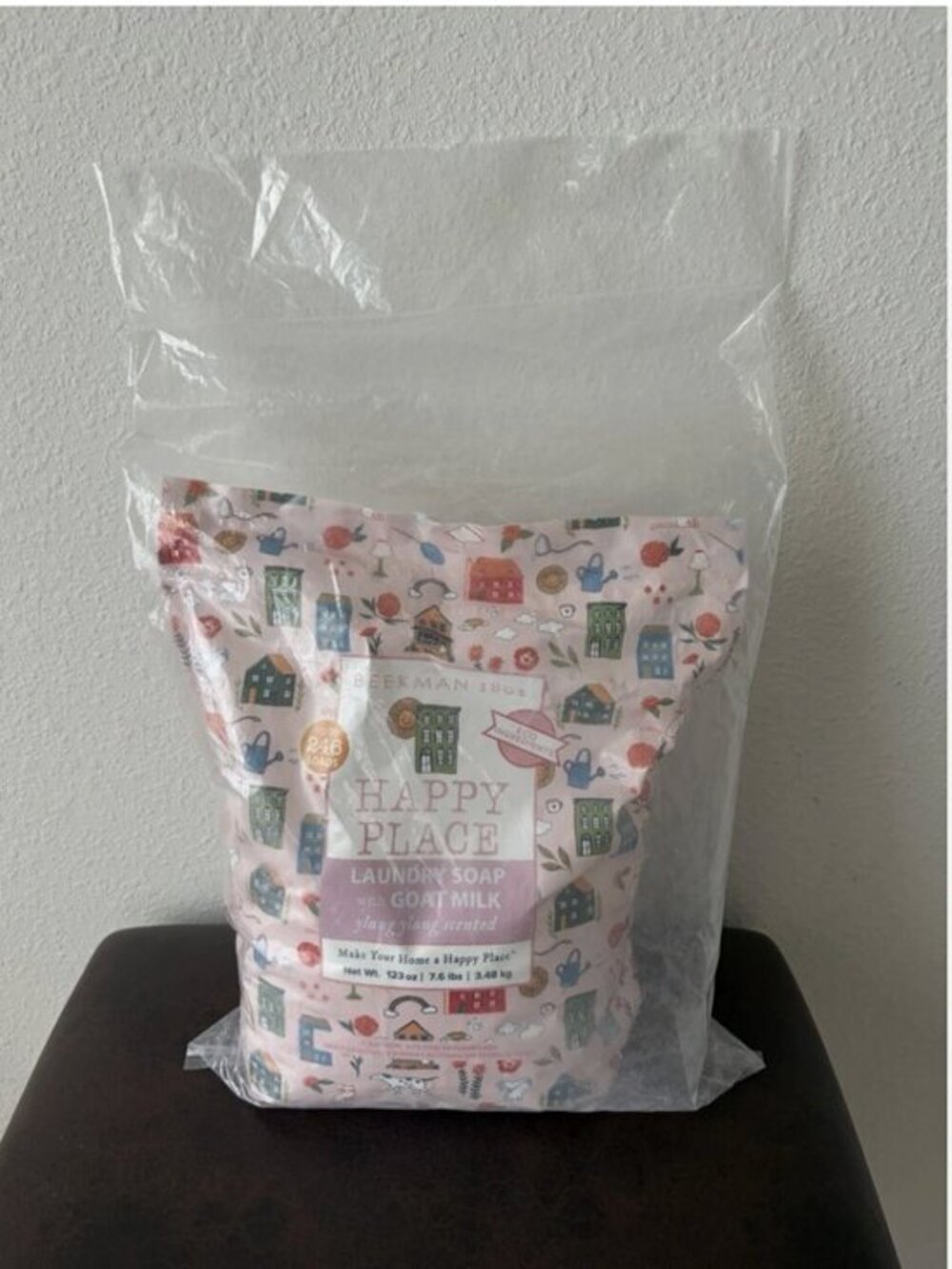 Beekman 1802 Happy Place 246-Load Laundry Soap Ylang Yland 123 oz Sealed